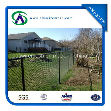 Black Powder Coated Chain Link Fence Systems